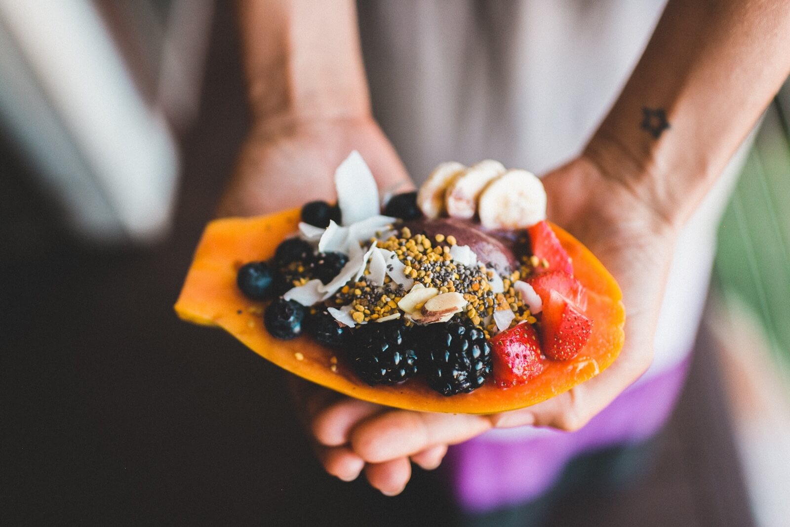 Restaurant indgang og facade